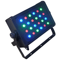 HIGHENDLED YHLL-008 LED Flood Light Панель светодиодная, 24 х 1W LED (8 красных, 8 зеленых, 8 синих), DMX