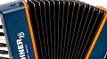 HOHNER XS (A2901)  детский аккордеон, цвет синий и оранжевый