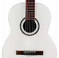 ALMIRES C-15 WHS классическая гитара 4/4, верхняя дека ель, корпус красное дерево, цвет белый