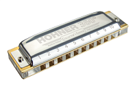HOHNER 360° (M55016X)  Диатоническая губная гармоника. Ограниченный выпуск. Тональность C, порзрачный корпус, стальные крышки