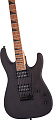 JACKSON JS Series Dinky™ Arch Top JS24 DKAM, Caramelized Maple Fingerboard, Black Stain электрогитара, цвет черный