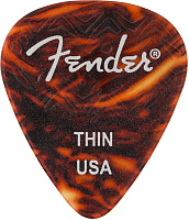 FENDER WAVELENGTH 351 THIN TORTOISESHELL медиатор, мягкий