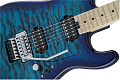 CHARVEL (C) PM SD1 HH FR MPL CHLR BRST Электрогитара, цвет синий санберст