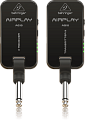 Behringer AIRPLAY GUITAR AG10 (ULG10) компактная гитарная радиосистема, 2,4 ГГц, встроенные аккумуляторы, разъемы Jack