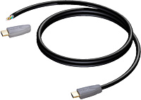 Procab HDM100/4 Кабель HDMI (вилка) с одним неразделанным концом, серия Contractor, 4 м
