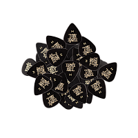 ERNIE BALL 9124 Комплект медиаторов. Толстые, 0.94 мм, цвет черный, логотип Ernie Ball, 144 штуки