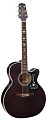 TAKAMINE GN75CE TBK Электроакустическая гитара типа NEX CUTAWAY, цвет полупрозрачный чёрный, верхняя дека массив ели