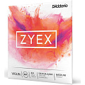 D'ADDARIO DZ310A 4/4M Zyex струны для скрипки 4/4, medium (Aluminum D)