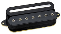 DIMARZIO CRUNCH LAB 7 DP708BK звукосниматель для семиструнной электрогитары, хамбакер, цвет чёрный, количество выводов - 4, магнит Ceramic, выходное напряжение 410 мВ, сопротивление 11,07 кОм, рекомендуется для установки в позиции около бриджа