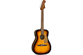 FENDER MALIBU PLAYER SUNBURST WN электроакустическая гитара, цвет санберст
