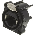 Neutrik NE8FAH панельный разъем RJ45 для печатного монтажа, горизонтальная установка