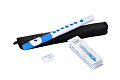 NUVO TooT (White/Blue) блокфлейта TooT, материал пластик, цвет белый/голубой, в комплекте жёсткий чехол