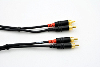 Cordial CFU 0.9 CC кабель 2RCA/2RCA, 0,9 м, черный