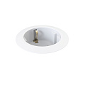 Kondator 935-PM50W Встраиваемая розетка Powerdot MINI. Размеры 56,8х64,7 мм, цвет белый