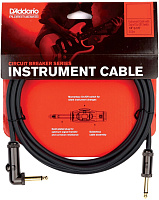 PLANET WAVES PW-AGRA-10 кабель инструментальный, джек - угловой джек, длина 3.05 метра, кнопка вкл/выкл