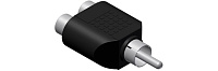 Procab VC106 Переходник 2х RCA (розетка) RCA (вилка)