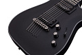 Schecter BLACKJACK SLS C-7 P SBK Гитара электрическая семиструнная, крепление грифа: клеенный