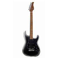 Mooer GTRS P801 Dark Silver Электрогитара со встроенным процессором, HSS, клен, цвет Dark Silver