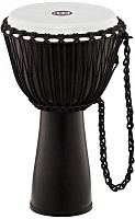 MEINL FADJ5-M  джембе средний черный (10"x18") африканский, материал - стекловолокно, мембрана синтетическая, веревки - PP-нейлон