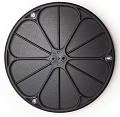 RDF Chuzhbinov Drums Cookie Pad 12" бесшумный барабанный тренировочный пэд Е. Чужбинова с жестким отскоком, серый, 12"