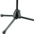 K&M 14985-000-55 стойка для тромбона напольная, 1,1 кг, 600/970 мм