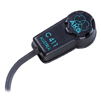 AKG C411PP микрофон для струнных инструментов, крепится к поверхности на 'жидкой резине', XLR-разъём