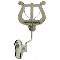 GEWA Large Lyra Trombone Лира (минипульт для нот) для тромбона, крепление на раструб, никелированная