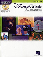 HL00841941 - DISNEY GREATS VIOLIN VLN BOOK/CD