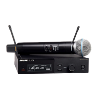 SHURE SLXD24E/B58 H56 одноканальная цифровая радиосистема с ручным передатчиком BETA58A, 518-562 МГц