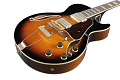 IBANEZ AG75G-BS полуакустическая электрогитара, корпус липа, цвет санберст