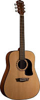 Washburn AD5 акустическая гитара Dreadnought, цвет натуральный