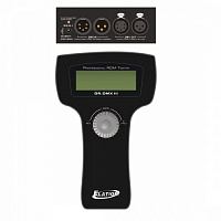 Elation Dr DMX III - DMX Multitool DMX тестер. Для DMX и MIDI интерфейсов, аналоговых и цифровых кабелей, одновременное тестирование до 10 светоприборов, большой ЖК дисплей с подсветкой. DR III DMX позволяет проверить любой сигнал DMX с помощью нескольких
