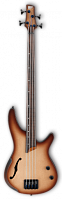 IBANEZ SRH500F-NNF Aeirum полуакустический бас, цвет браунбёрст
