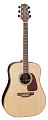 TAKAMINE G90 SERIES GD93 акустическая гитара типа DREADNOUGHT, цвет натуральный, верхняя дека массив ели
