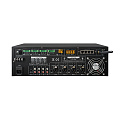 DSPPA MP-812 Комбинированный микшер-усилитель, 6 зон c регулировкой  уровня выходного сигнала отдельной зоны, 120 Вт/100 В,  4 микр., 2 лин. входа, 1  Aux вых. MP3 плеер, вход USB для FLASH памяти. Питание 220 В