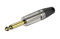 ROXTONE RJ2P-NG Разъем  jack 1/4" моно, цвет серебро