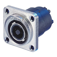 Neutrik NLT4FP панельный разъем Speakon, металический корпус