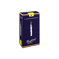 Vandoren SR204 трости для сопрано-саксофона, традиционные (синяя пачка), №4