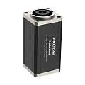 ROXTONE RASX8MM Переходник 8P Speakon Male   8P Speakon Male, цвет серо-черный