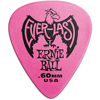 ERNIE BALL 9179  медиатор Everlast делриновый нескользящий, 0,60 мм
