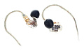SHURE SE535-CL-EFS наушники внутриканальные, три драйвера, прозрачные