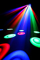Involight OB200  LED светильник многолучевой, 6 линз, 18 светодиодов RGB х 3 Вт
