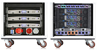 Crown Vrack туровый рэк для усилителей I-T HD. Усилители приобретаются отдельно. В рэк устанавливаются три усилителя