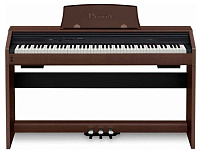 CASIO Privia PX-760BN цифровое фортепиано, 88 клавиш, цвет коричневый