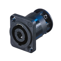 Neutrik NL4MP-ST панельный разъём Speakon, 4-контактный квадратный фланец винтовой зажим кабеля