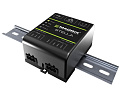 MADRIX IA-HARD-001019 MADRIX® STELLA Конвертор сигнала Ethernet в DMX  - Art-Net node / USB 2.0 DMX512 interface, 2 x 512 DMX channels IN/OUT, установка на DIN-рейку.