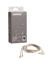 SHURE EAC64CL отсоединяемый кабель для наушников SE215, SE315, SE425, SE535, прозрачный