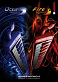 HOHNER Ocean Melodica Blue/Bk  духовая мелодика 32 клавиши, медные язычки, пластиковый корпус, цвет синий/черный