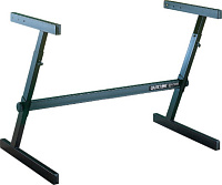 QUIK LOK Z716L Z-образная клавишная стойка, высота 67-85 см, длина 112 см, ширина 50 см, сталь, чёрная