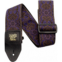 ERNIE BALL 4164  гитарный ремень Jacquard с рисунком Purple Paisley